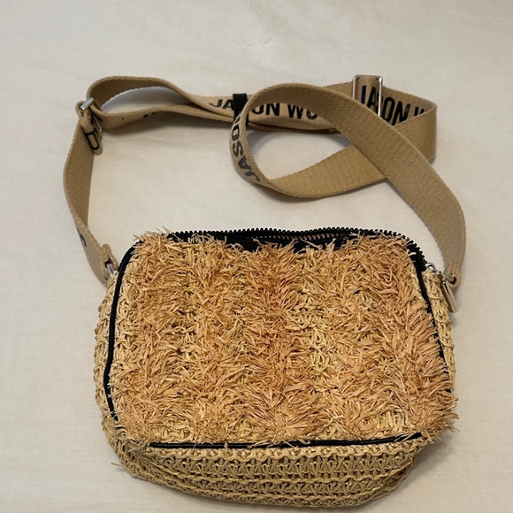 Jason Wu Woven Beige and Black Crossbody - Picture 3 of 8